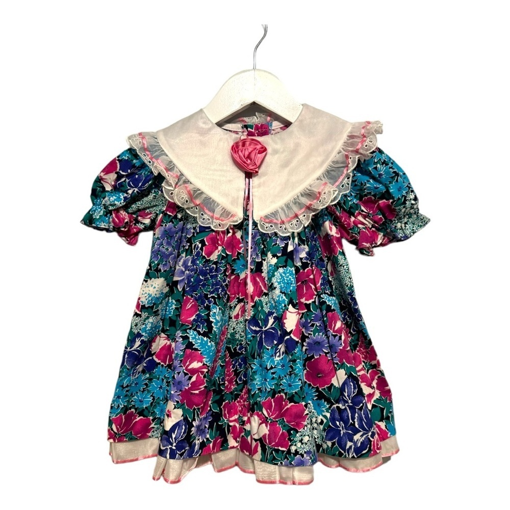 Vintage Carter’s  Floral Dress Made in USA size 24 Months